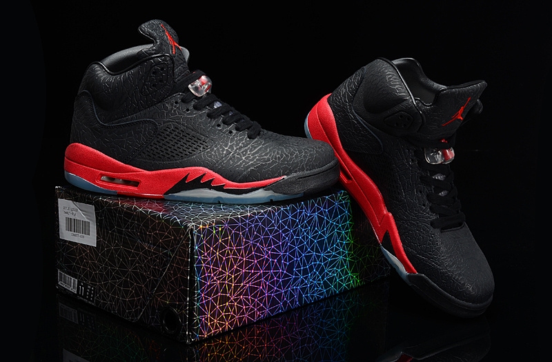 Air Jordan 5 Mens Shoes Aa Black/Red Online